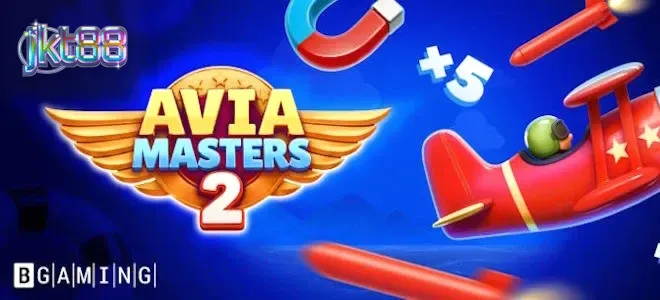 Tampilan visual kokpit pesawat dalam permainan slot Aviamasters 2