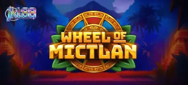 Tampilan visual mesin slot bertema kuil kuno Wheel of Mictlan